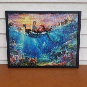 Framed Disney Pixar "The Little Mermaid" Picture Puzzle